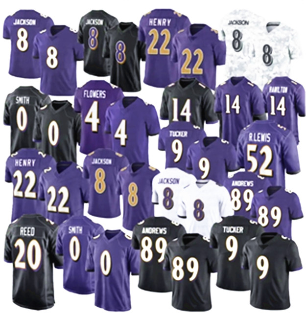 Derrick Henry Lamar Jackson Baltimories Raven Football Jersey Roquan Smith Zay Flowers Hamilton Malaki Starks Mark Andrews Wiggins Ray Lewis Reed Madubuike a99