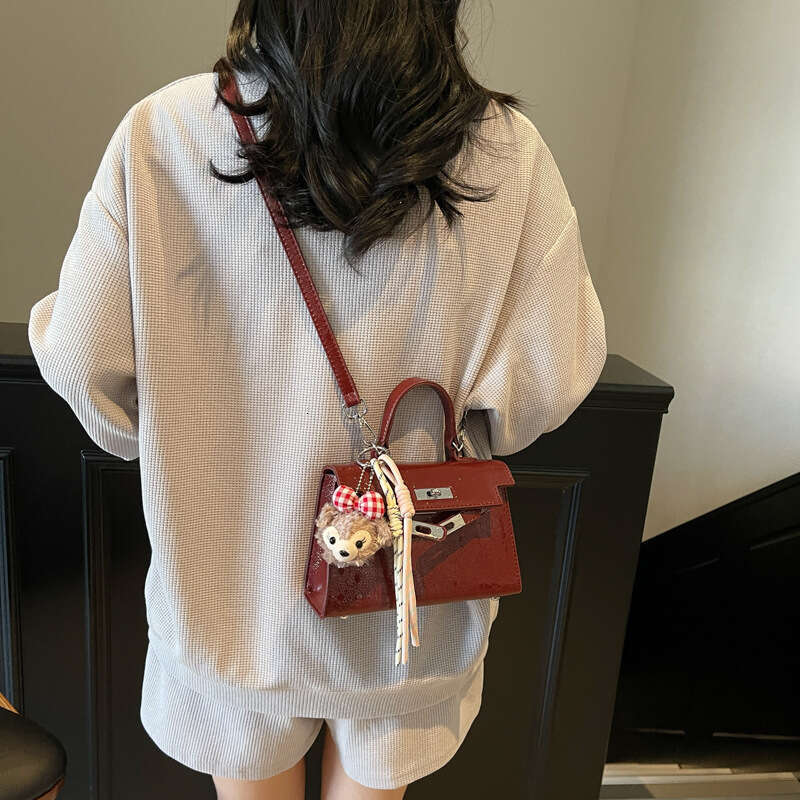 Trendy Women's New Fashion High-end Handbag Shoulder Crossbody Small Square Bag