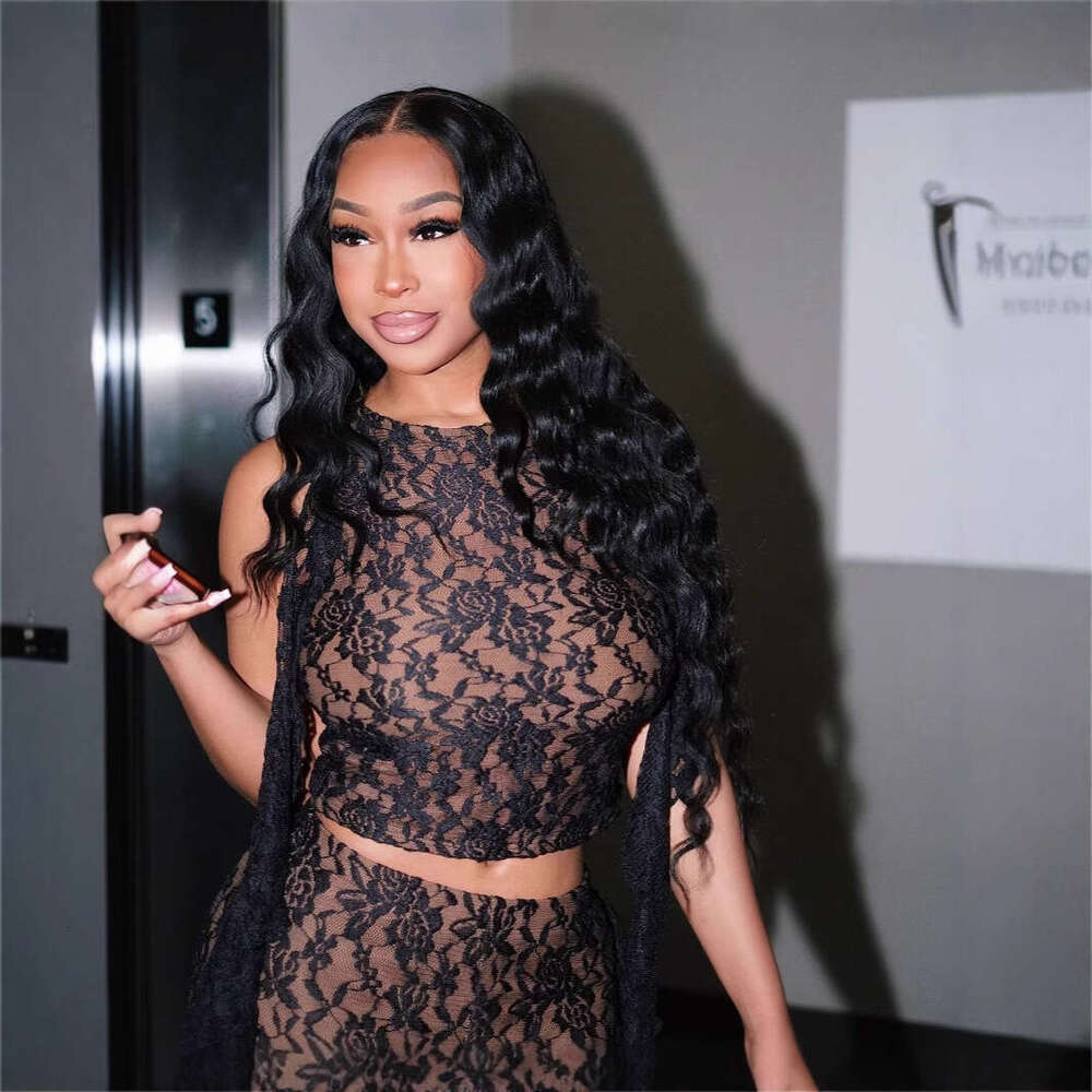 Women's Sheer Lace Hollow Out Crop Sleeveless Round Neck Top Bodycon Sexy 7/8 Pants Set B5