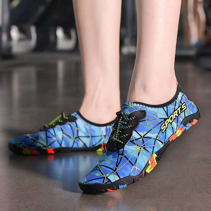 Outdoor Unisex Anti Slip Water Sport Barefoot Breathable Aqua Beach Quick-Dry Wading Shoes
