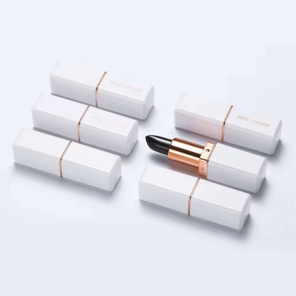 Magic Color Changing Lipstick Waterproof Long Lasting Nutritious Lip Balm for Dry Lips Fine Lines and Moisturizing Gift forWomen happy