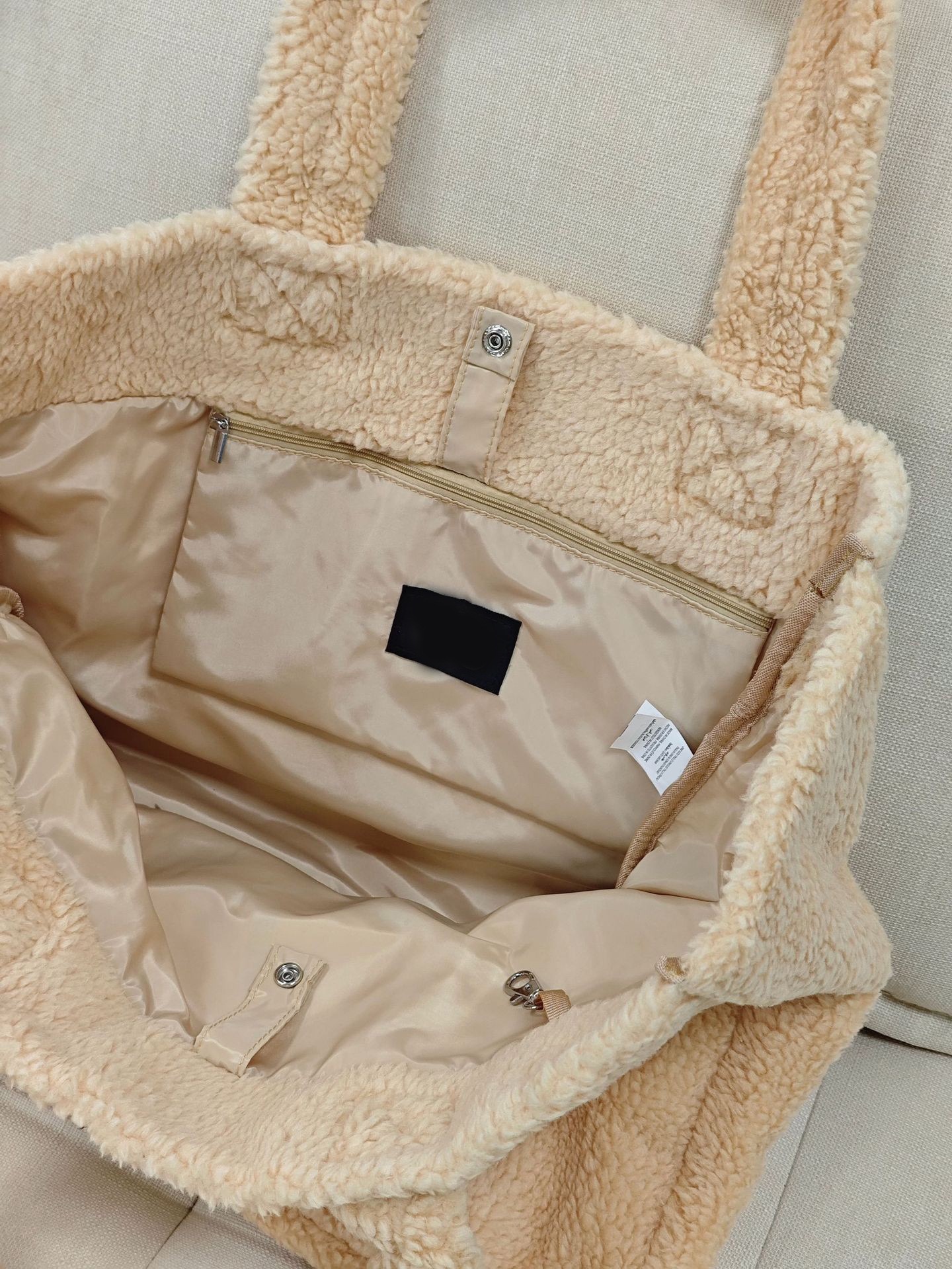 117 Women Yoga Gym Shopper Plush Tote Handheld Yoga Large Capacity Gym Bags Travel Bag Shopper Tote Bags