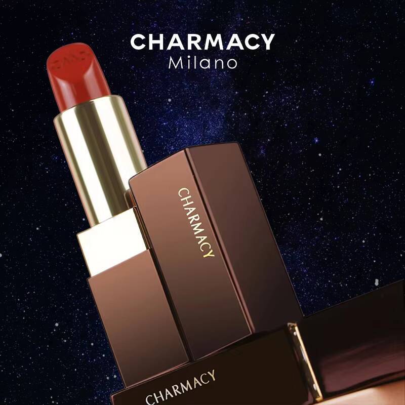 CHARMACY Moisturizing Luxury Lipstick Velvet High Quality Lipsticks Shiny Professional Korean Makeup Cosmetic for Lip Women happy