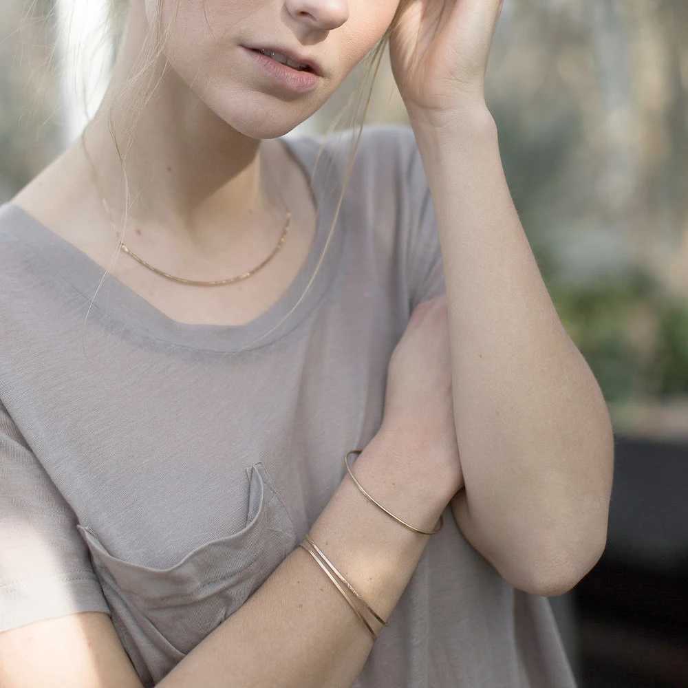 eManco Stainless Steel Bangles for Women Trendy Cuff Designer Brand Jewelry 48 Hour Shipping Z250616