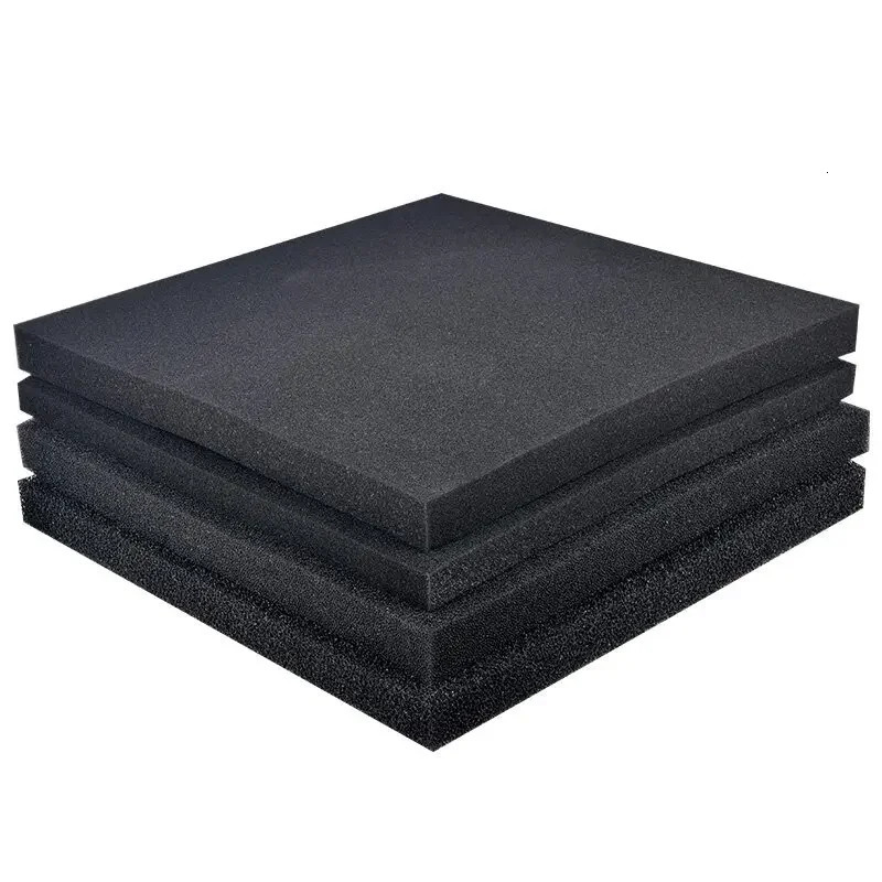 100X100CM large size Practical Biochemical decoration Cotton Sponge Aquarium Filter Fish Tank Pond Black Foam sponge Tank 250613