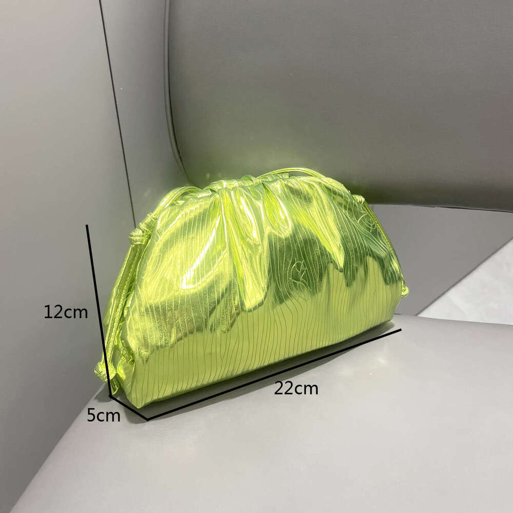 2024 New Gold Cloud Large and Small Woven Dumpling Handbag Shoulder Crossbody Women's Bag