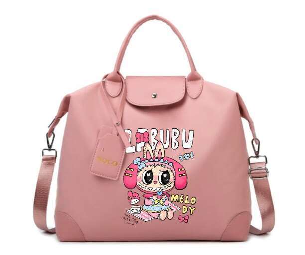 Hot Selling Labubu Cute Travel Bag Carry On Lage Handbag Large Capacity Portable Bags Cartoon Anime Graphic Print Backpacks Party Gifts Designer Bags