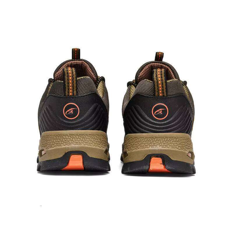 CrowdRise Men's Large Size Outdoor Hiking Shoes - Fashionable Slip-resistant Sneakers for Trekking
