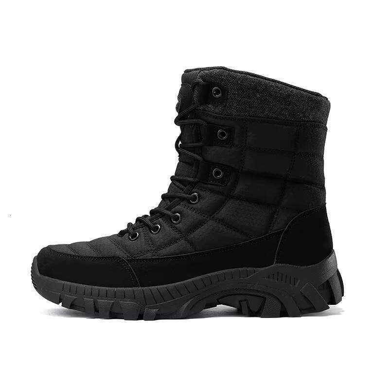 Men's High-quality Outdoor Waterproof Tactical Training Boots Breathable Custom Hiking Shoes