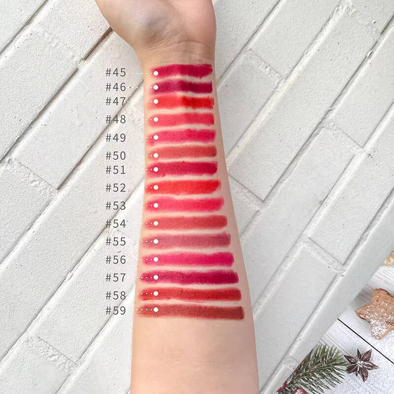 CHARMACY Matte Luxury Velvet Lipstick Waterproof Long-lasting High Quality Korean Lipsticks Lips for Women Makeup Cosmetic happy