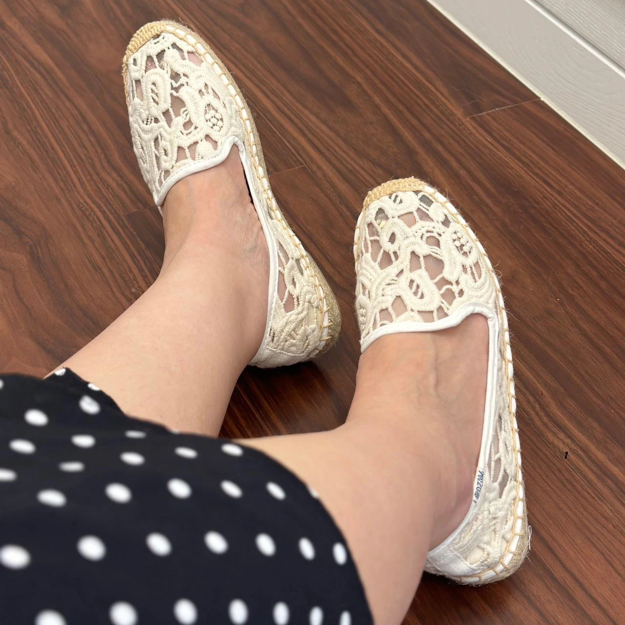 Womens Espadrille Hemp Flats with Comfort and Casual Style Casual Comfort 250613