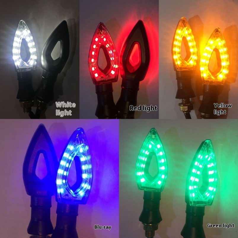 Direct High Brighess Hollow LED Turn 12V Motorcycle Electric Vehicle Modification Accessories Signal Light turn signal