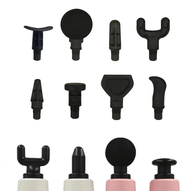 18PCS Replacement Heads For Massage Muscle Stimulator Body Relaxation Shaping Exercising Fascia Massager 250605