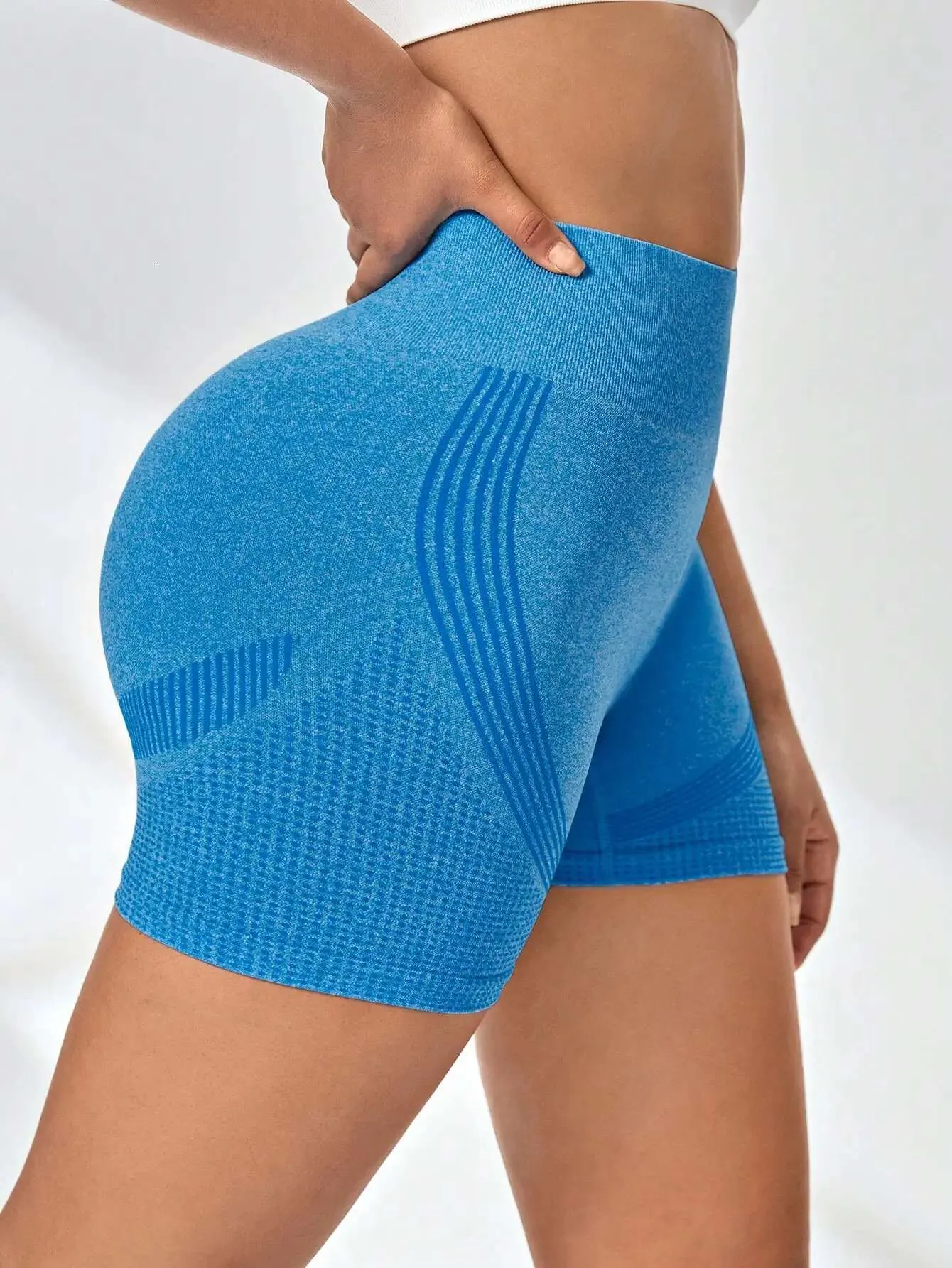 Workout Shorts For Women Seamless Scrunch Butt Lifting High Waisted Yoga Gym Booty Running Short Pants