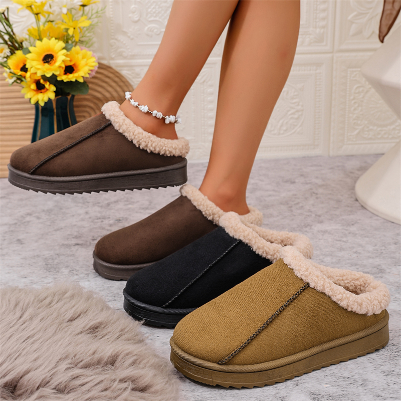 hot free shipping designer slippers for woman Indoor outdoor keep warm cotton shoes casual Plush sandals