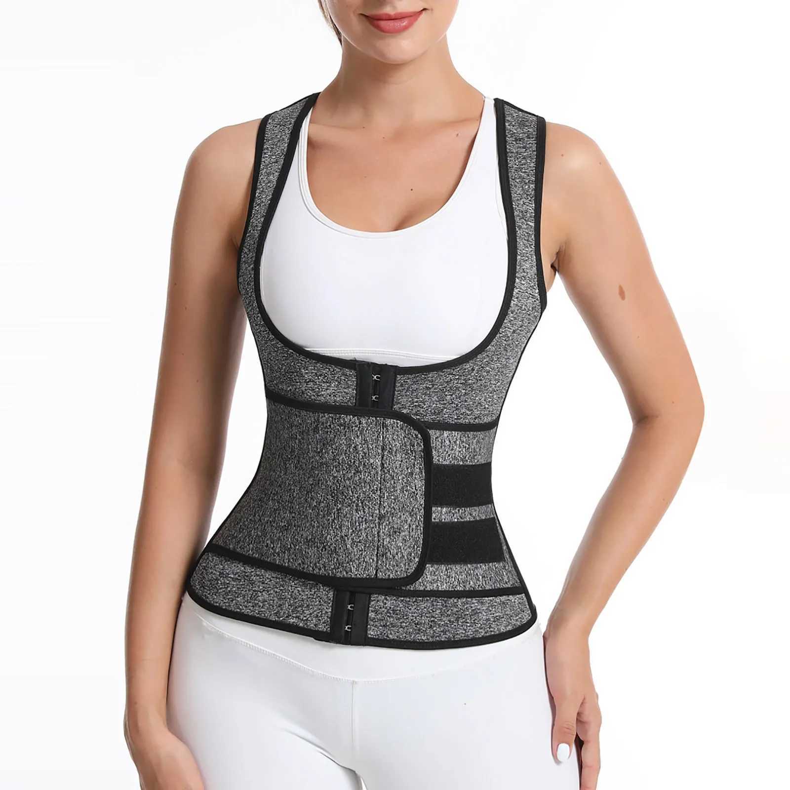 Women Waist Trainer Vest Body Shaper Casual Waist Band High Elastic Slimming Shapewear Postpartum Tummy Control Bodyshaper W250616