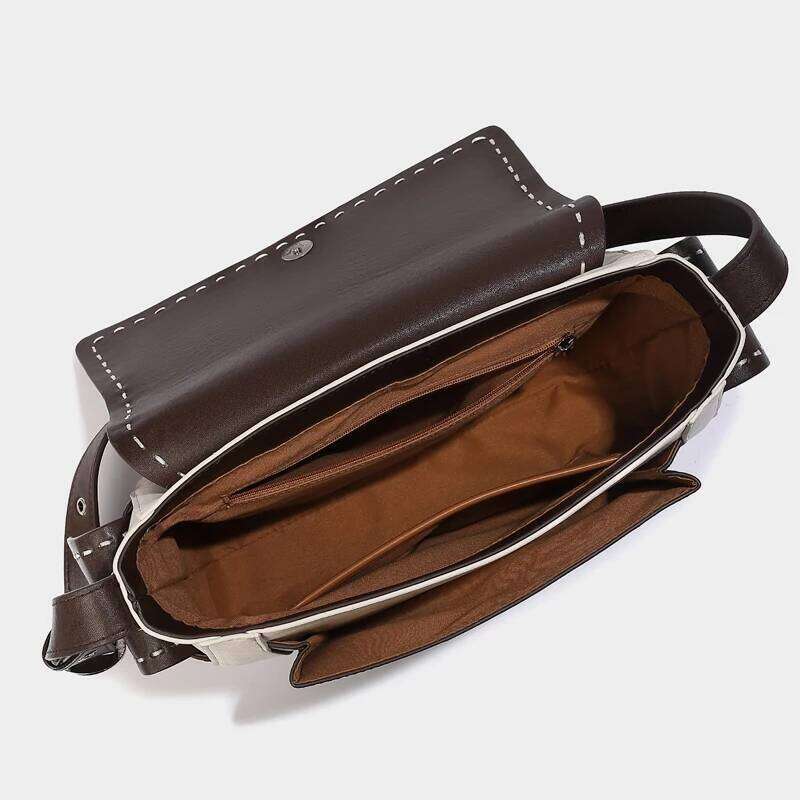 Women's Bags Designer Casual Messenger Bags For Women Designer Handbags Purses New In PU Splicing Design Sewing Decoration Small Shoulder