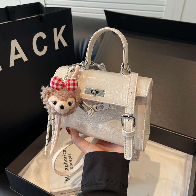 Trendy Women's New Fashion High-end Handbag Shoulder Crossbody Small Square Bag