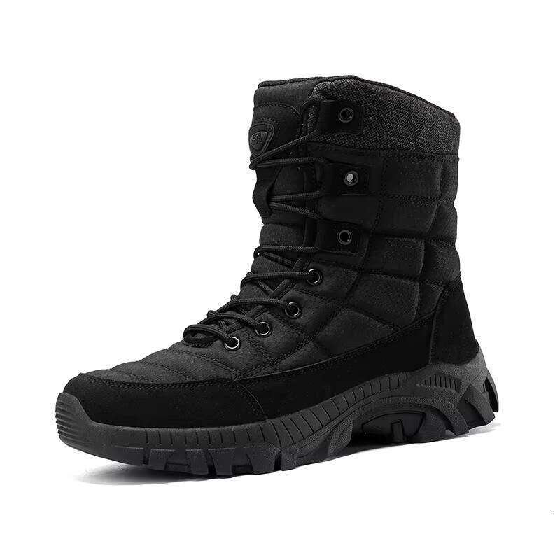 Men's High-quality Outdoor Waterproof Tactical Training Boots Breathable Custom Hiking Shoes