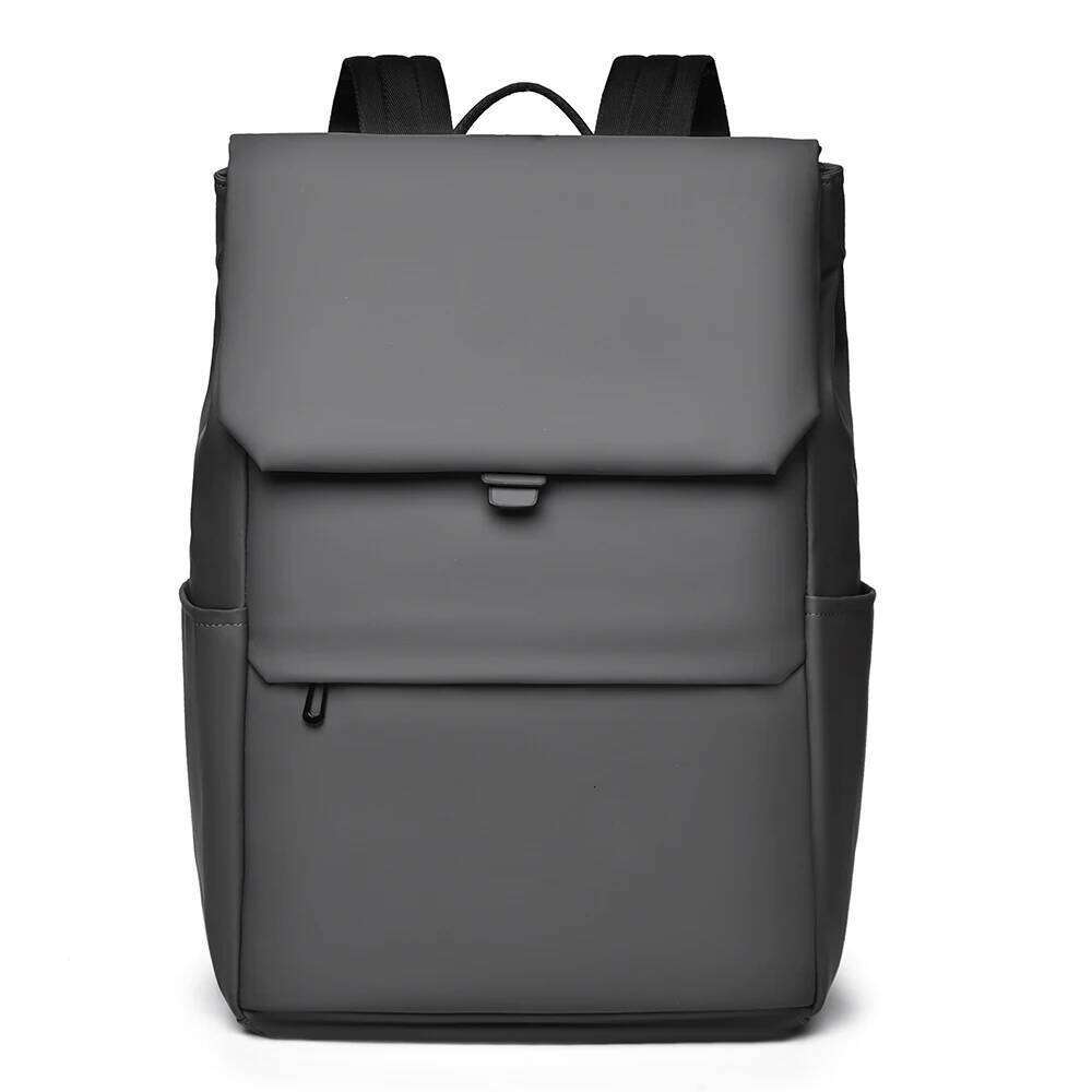 Minimalist Men's Waterproof Flap - Style Laptop Backpack For Work And Daily Errands