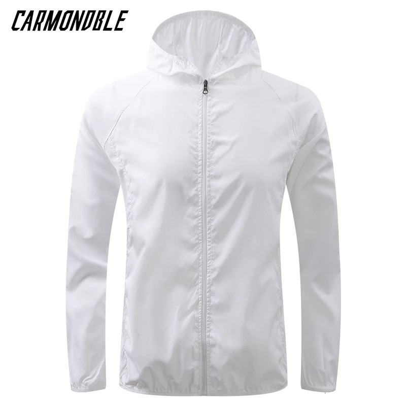 CARMONDBLE UV Protection Ultrathin Sunscreen Clothing Cycling Jacket Unisex Bicycle Sun Protection Coats MTB Long Sleeve Top 250611