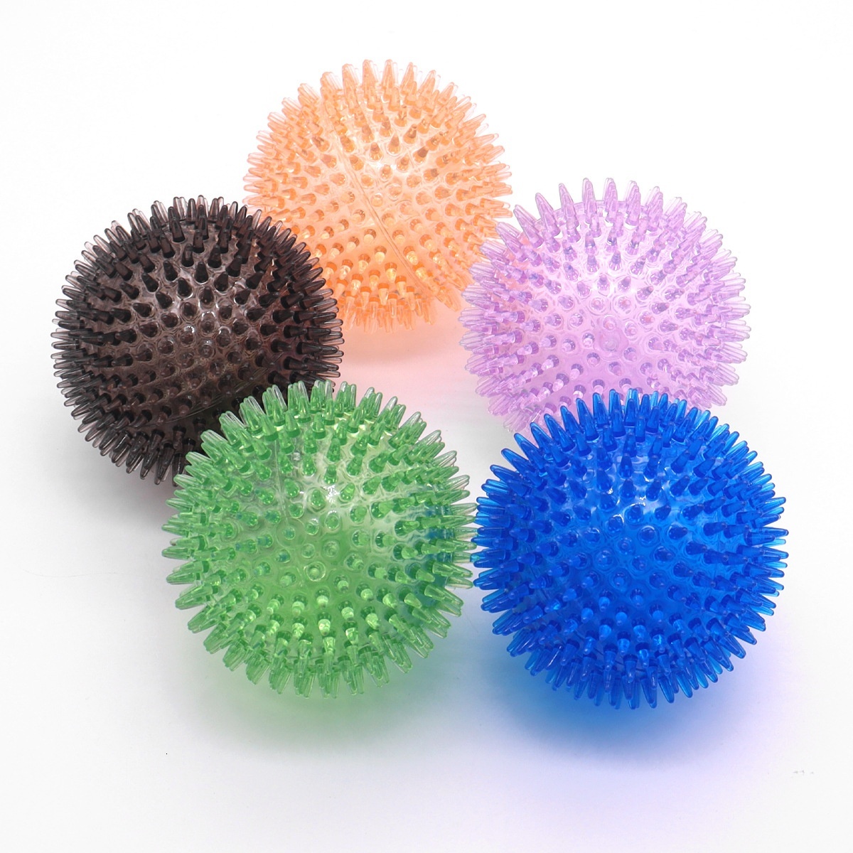 Dog Toy Durable Chewable TPR Pet Indestructible Toy Self-Entertainment Sound Dog Ball Supplies