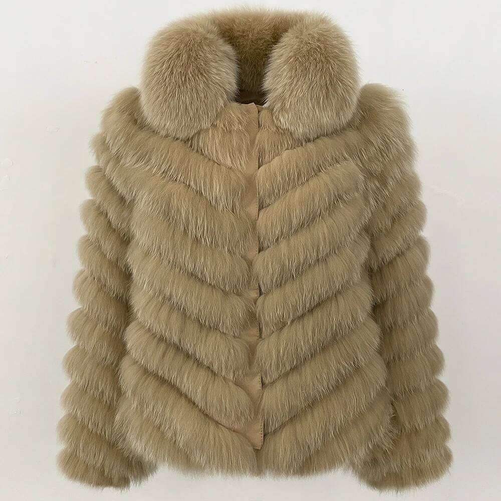 MENINA 2025 New Winter Clothing Women Natural Fox Jacket Fashion Warm Real Fur Coat Long Sleeve Style Streetwear Lady