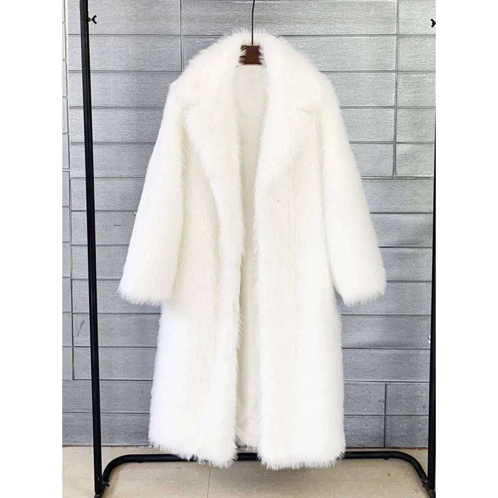 Tossy Winter Fur Feather Loose Overcoat Women's Fashion Pocket Commute Streetwear Jacket Ladies Patchwork Coat 2025
