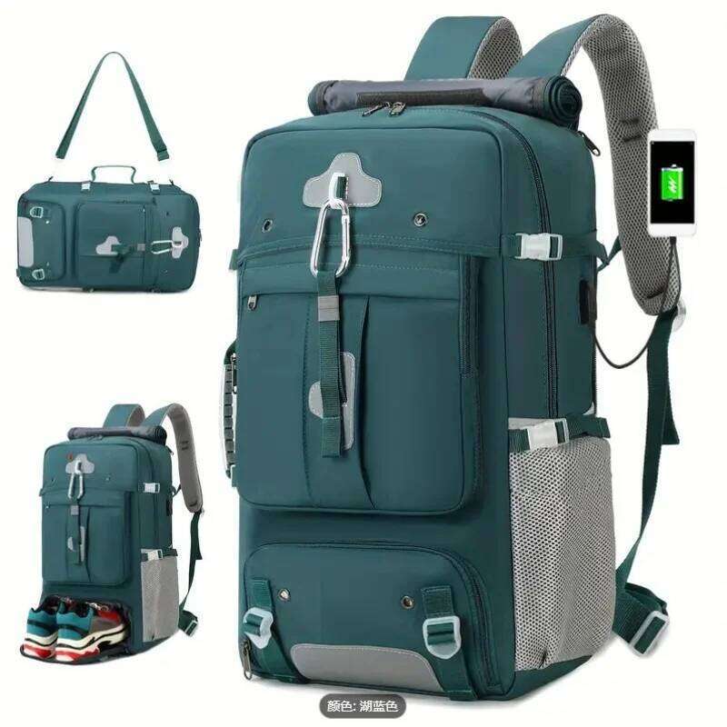 New Ultra Large Capacity For Men's Outdoor Expandable Boarding Backpack Travel 35/60/80 Liter Lage Bag