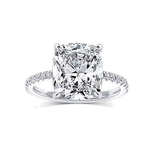 Custom 1ct Lab Grown Diamond Engagement Rings Factorys DEF VVS VS Moissanite Weeding Rings