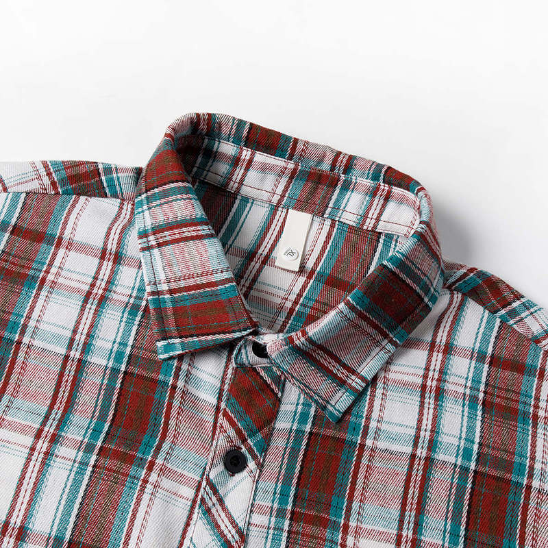 Men's Designer Shirt, 2025 New Style Checkered Shirt, Spring-Autumn Casual Loose Long-Sleeve, American Retro Style, Men's Inner Wear & Outer