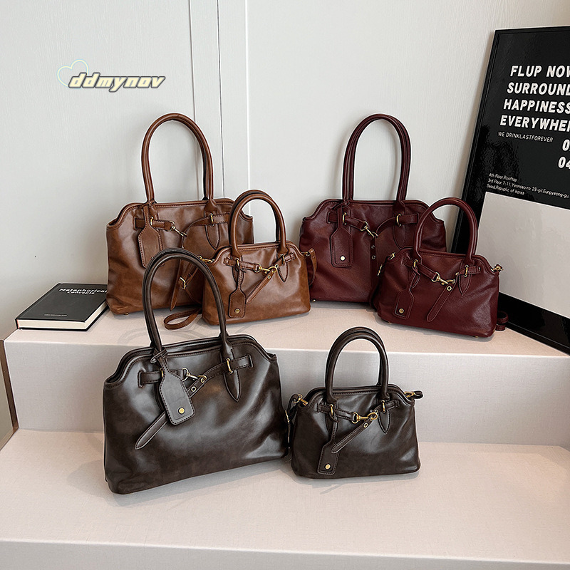 Early Autumn Large Capacity Tote Bag for Women, High-end Versatile Crossbody Bag, Casual Commuter Briefcase Trend ddmynov ddmynov