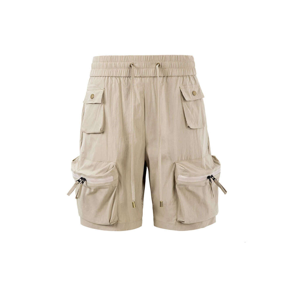 25FW High Street Hip-Hop Men's INS Functional Multi-Pocket Casual Shorts