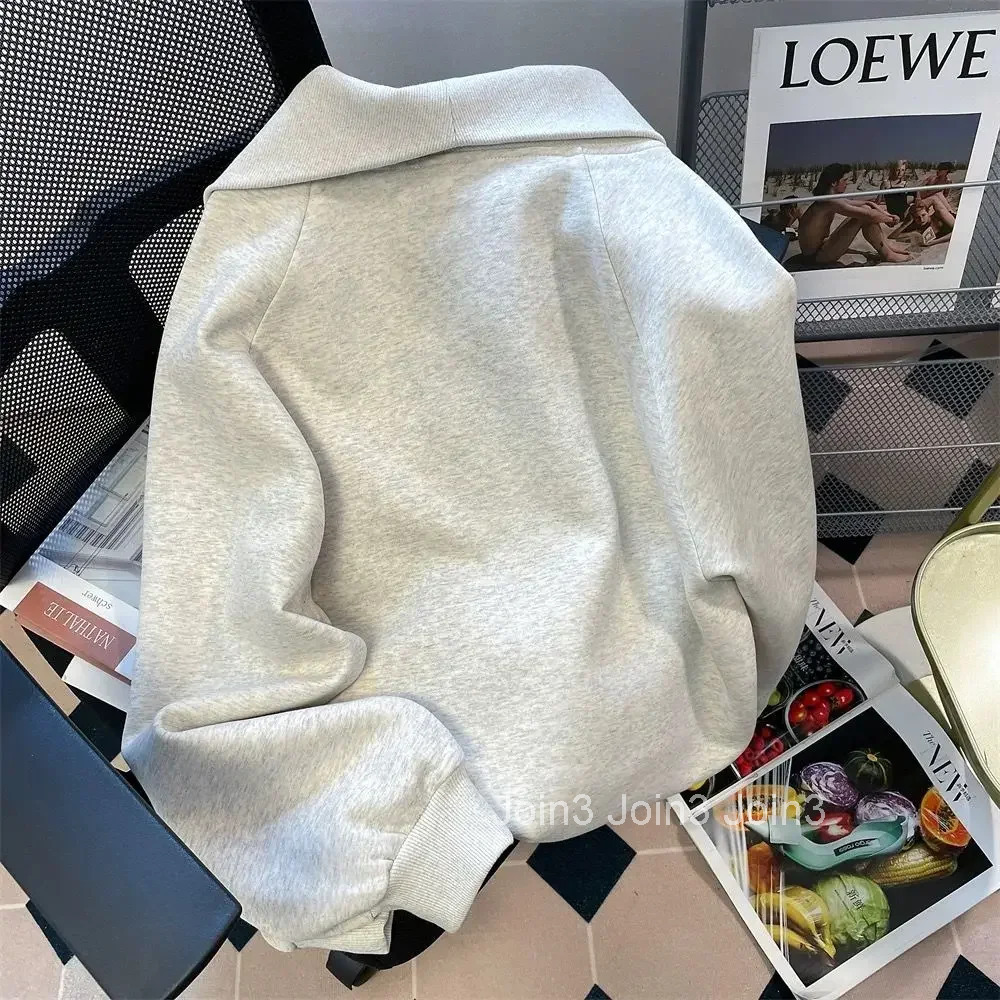 Sweatshirt for Women New In Casual Woman Tops Streetwear Pullover Youthful Clothes Y2k Style Korean Clothing High Quality Emo E