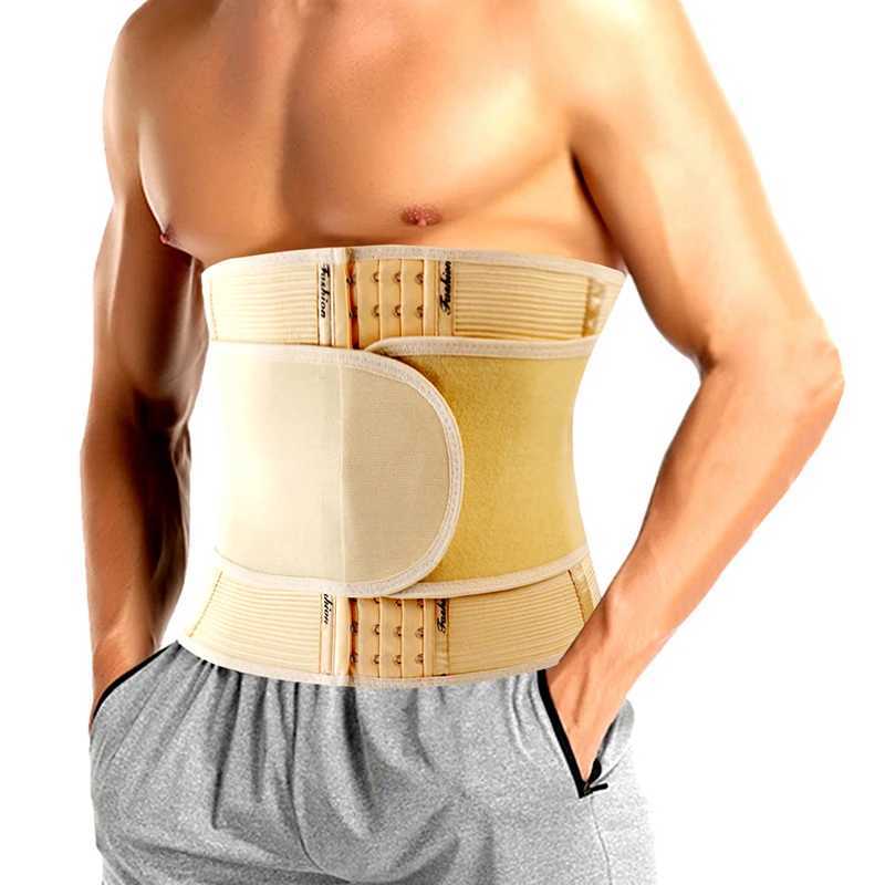AfruliA Slimming Waist Belt Men Sports Strap Weight Loss Waist Trainer Cincher Fajas Girdles Corset Shapewear Wrap Body Shapers W250616