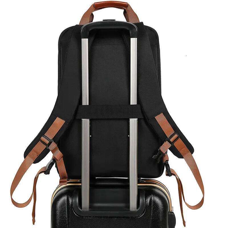 Casual Business Men's Computer 15.6 Inch Laptop Waterproof Oxford Cloth Anti-Theft Travel Backpack