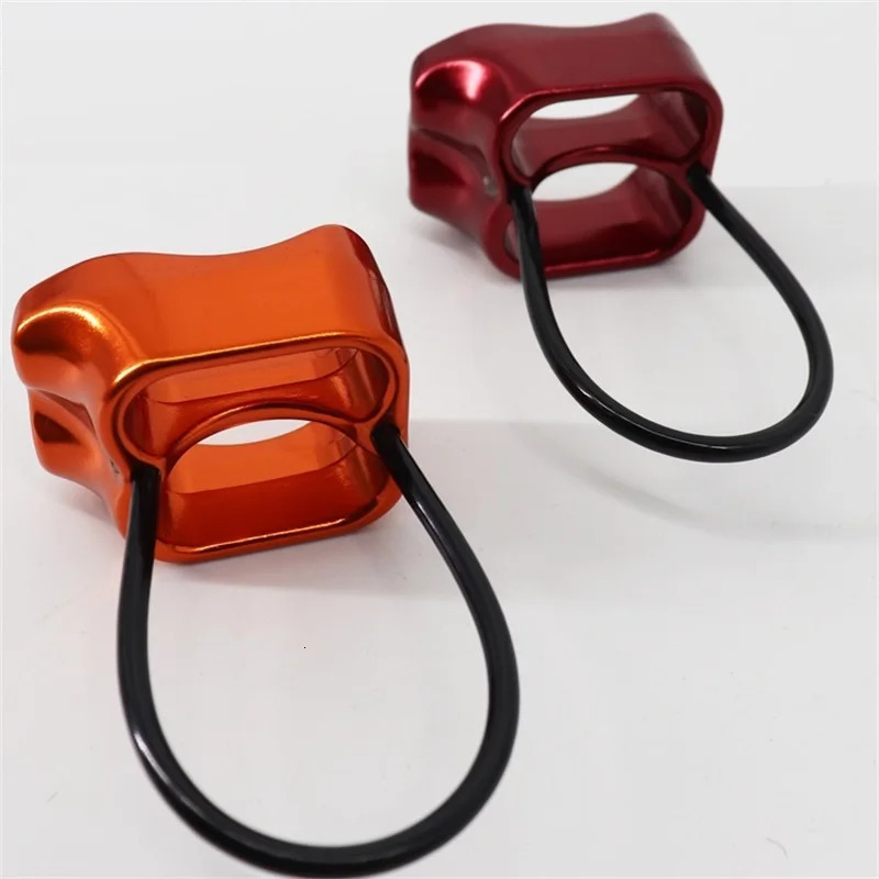 Rock Climbing ATC Descender Aluminum 25kN Indoor Wall Protector Outdoor Descend Mountaineering Rigging Equipment 250611