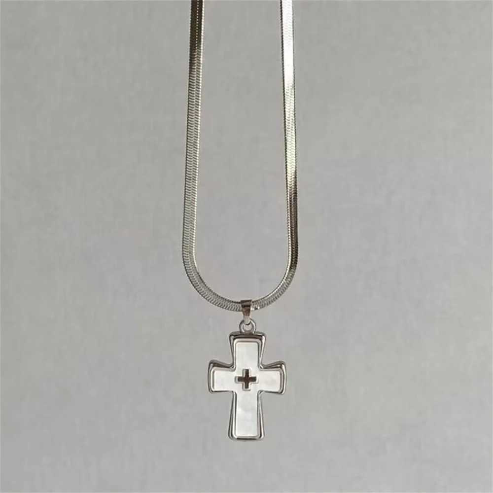 New Arrival Y2K Cross Necklace With Ins Style Dark Gothic Punk Style Niche Design Unique And Spicy Style V250616