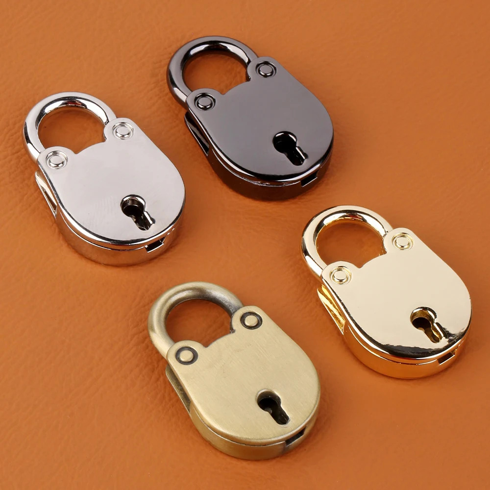 10pcs Cat Shape Metal Padlock Small Luggage Box Lock with Key for Women Bag Suitcase Accessories to make bags 250616