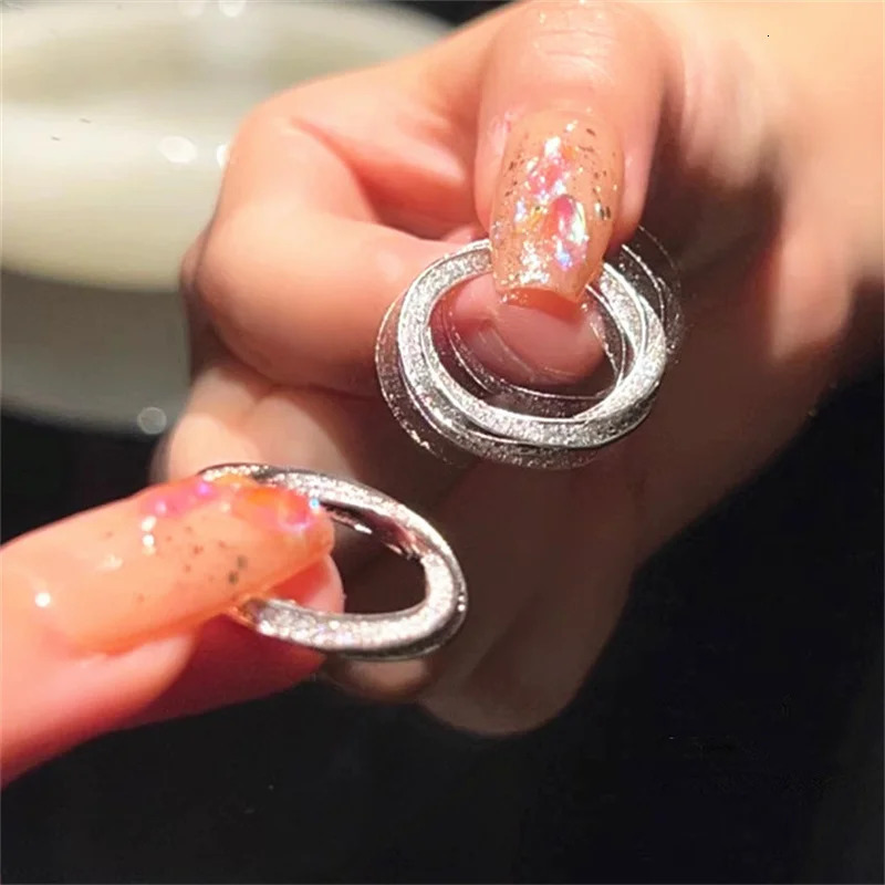 CC Sterling Ring For Women Marriage Fashion Accessories Fine Engagement Proposal White Gold Plated Wedding Jewelry CC708 250610