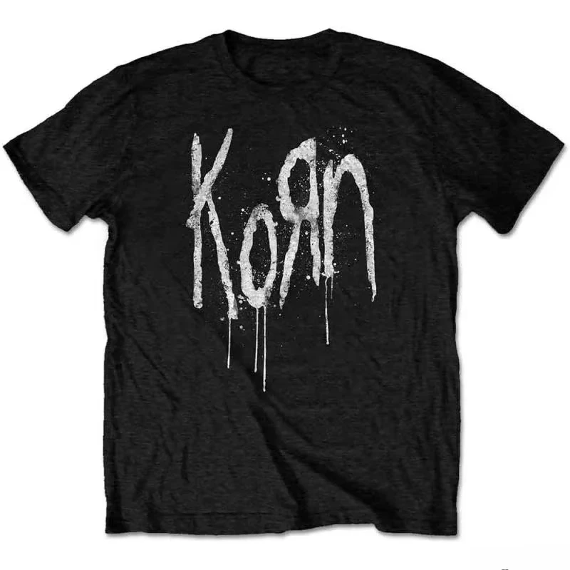 2025 Men Women's Kid Summer Cotton T-Shirt Fashion Tops Tees Female Casual Short Sleeve Clothing Korn Music Streetwear Rock Band