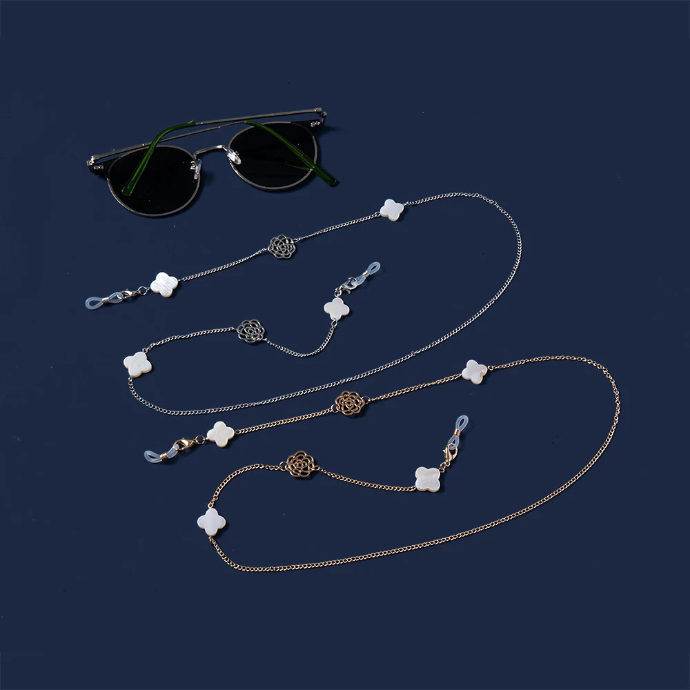 Bohemian Glasses Chain for Women Elegant Flower Shell For Mask Lanyard Sunglasses Accessories Wholesale 250612