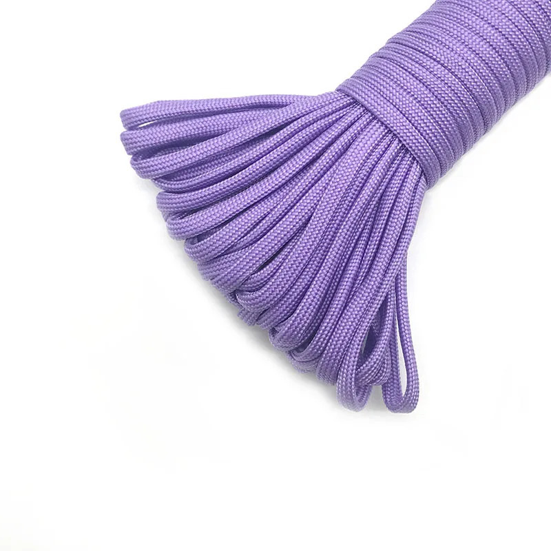 Paracord 550 Parachute Cord Lanyard Rope Mil Spec Type III 7 Strand 100FT 31m Climbing Camping Survival Equipment 250611