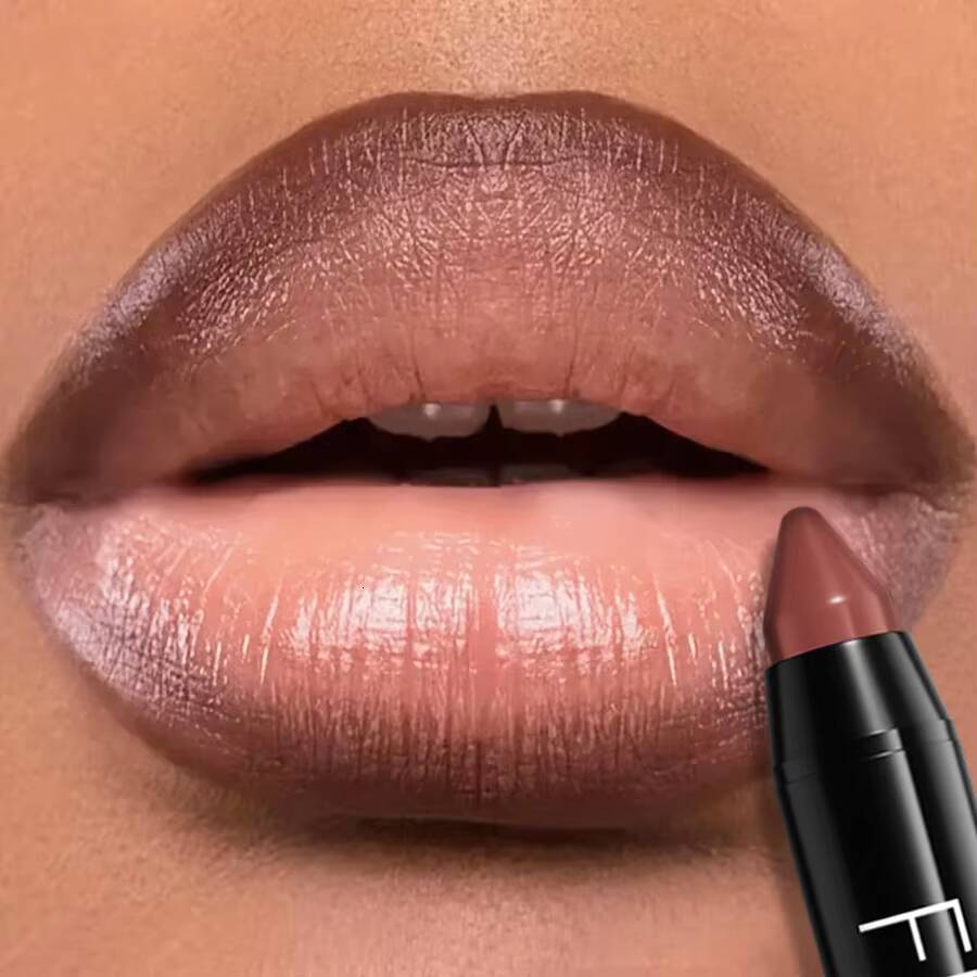 16 Color Nude Brown Lipliner Pen Waterproof Lipstick Sexy Red Matte Contour Lip Tint Lasting Lips Korean Makeup product lipgloss happy