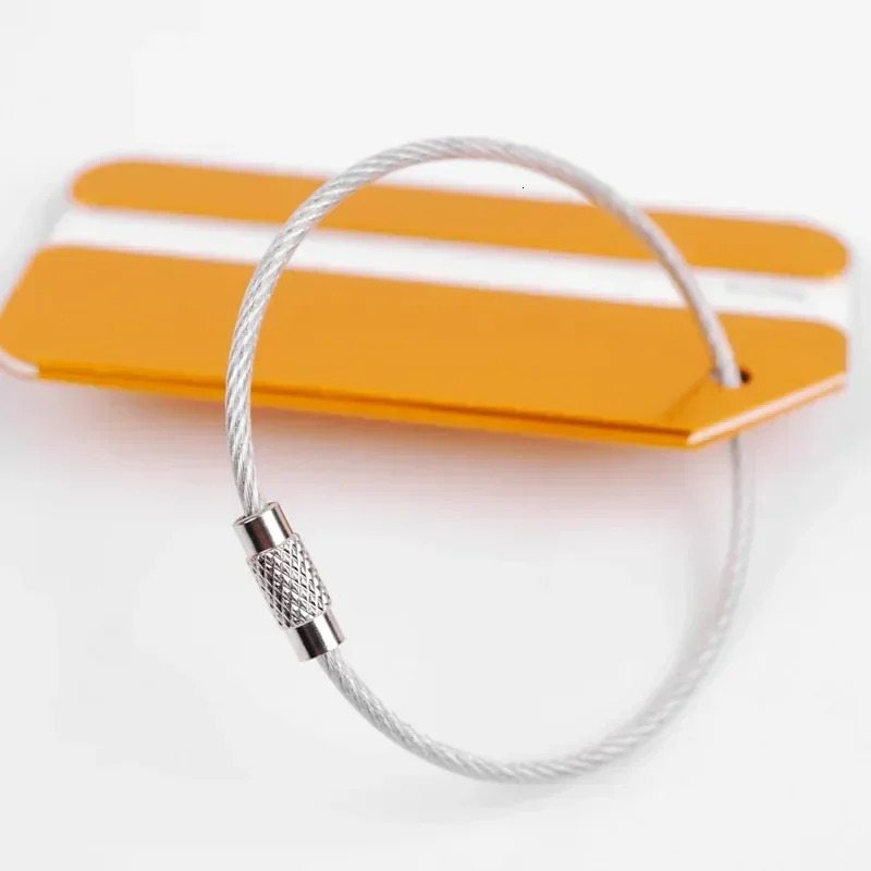 Fashion Metal Travel Luggage Tags Baggage Name Suitcase Address Label Holder Aluminium Alloy Tag Accessories 250616