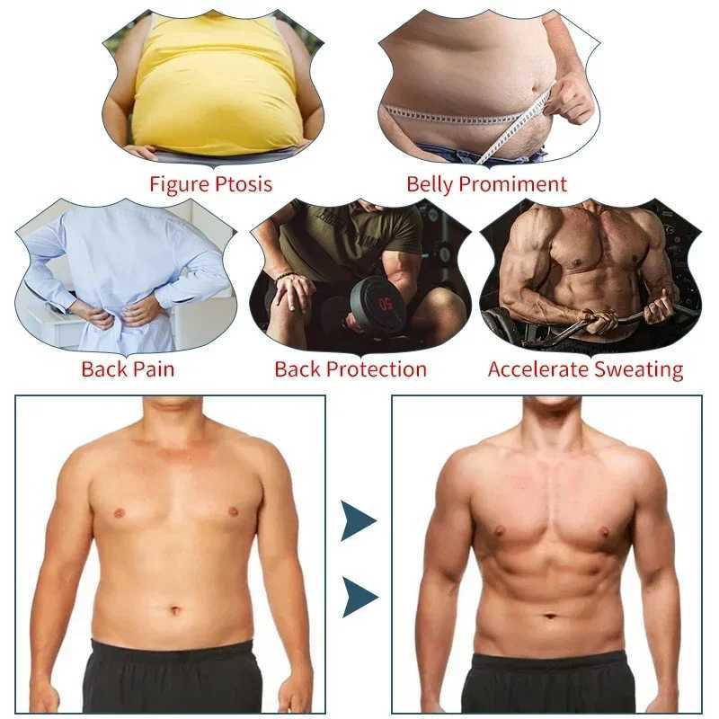 Men Tummy Control Shorts Body Shaper Compression High Waist Trainer Belly Tummy Control Slimming Shapewear Boxer Underwear W250616