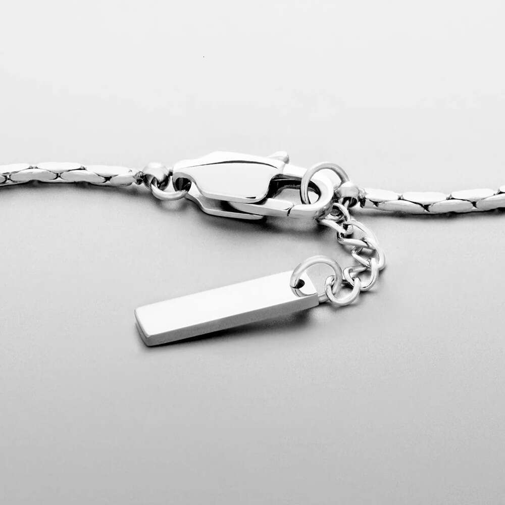 eManco Korean Style New Titanium Steel Internet Celebrity Electric Wire Chain Bracelet Men's Simple Fashion Sexy Mini