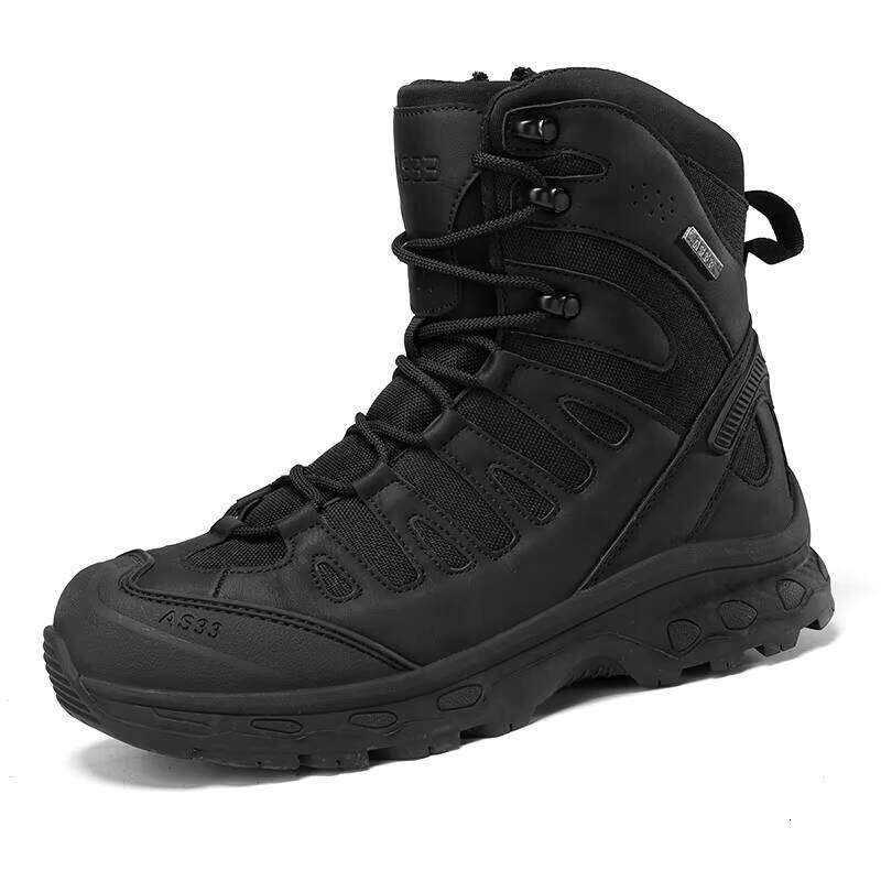Men's Outdoor Waterproof Custom Tactical Training Shoes High-quality Camping Hiking Boots