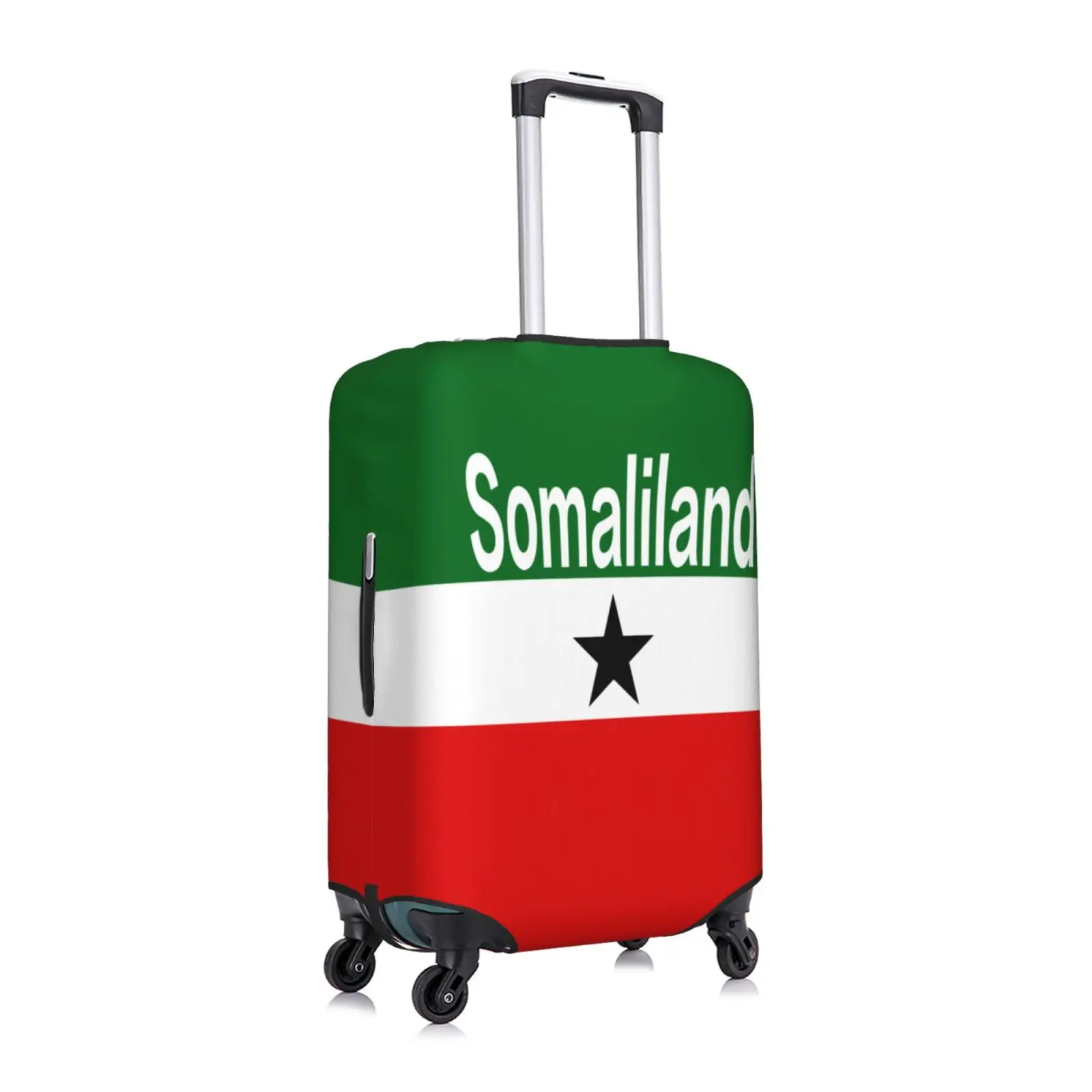 Travel Luggage Cover Elastic Baggage Suitable Flag Of Somaliland Suitcase Dust Accessories 250615