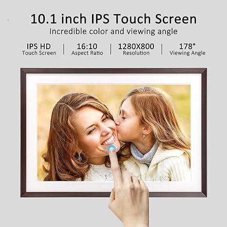 Digital Photo Frame 10.1inch 15.6inch WiFi Touch Control HD Electronic Cloud Album Pictures